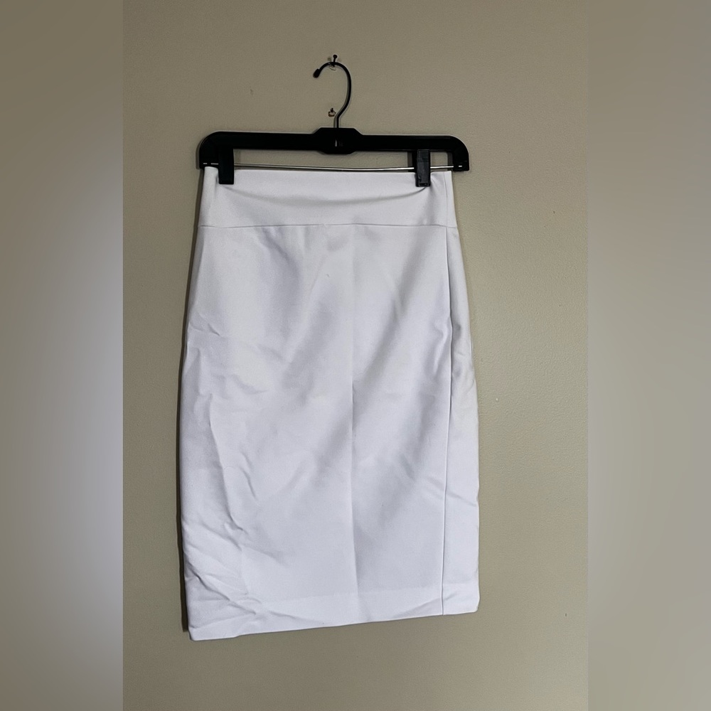 White skirt